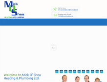 Tablet Screenshot of mosheating.ie